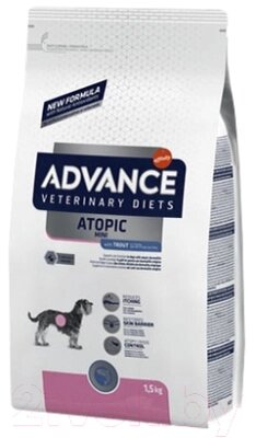 Сухой корм для собак Advance VetDiet Atopic Mini от компании Бесплатная доставка по Беларуси - фото 1