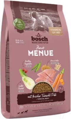 Сухой корм для собак Bosch Petfood HPC Menue Junior индейка с овсом и пшеном / 5412012 от компании Бесплатная доставка по Беларуси - фото 1