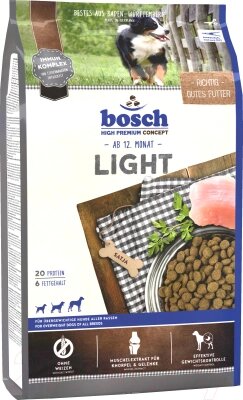 Сухой корм для собак Bosch Petfood Light от компании Бесплатная доставка по Беларуси - фото 1