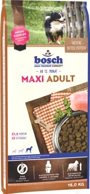 Сухой корм для собак Bosch Petfood Maxi Adult от компании Бесплатная доставка по Беларуси - фото 1