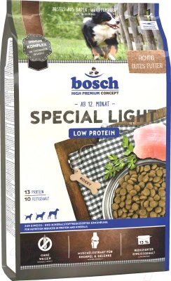 Сухой корм для собак Bosch Petfood Special Light от компании Бесплатная доставка по Беларуси - фото 1