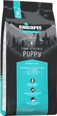 Сухой корм для собак Chicopee HNL Puppy Lamb & Potato от компании Бесплатная доставка по Беларуси - фото 1