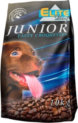 Сухой корм для собак Elite Dog Junior для щенков от компании Бесплатная доставка по Беларуси - фото 1