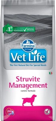 Сухой корм для собак Farmina Vet Life Struvite Management от компании Бесплатная доставка по Беларуси - фото 1