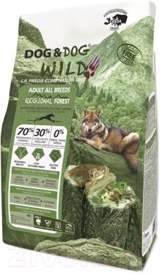 Сухой корм для собак Gheda Petfood Dog&Dog Wild Regional Forest со свининой, кабаном и оленем от компании Бесплатная доставка по Беларуси - фото 1