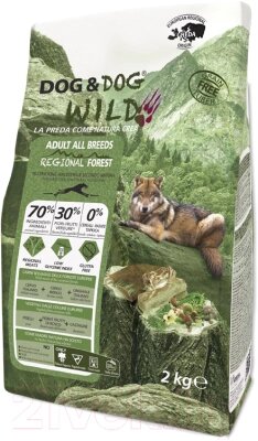 Сухой корм для собак Gheda Petfood Dog&Dog Wild Regional Forest со свининой, кабаном и оленем от компании Бесплатная доставка по Беларуси - фото 1