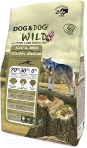 Сухой корм для собак Gheda Petfood Dog&Dog Wild Regional Grassland со свининой, ягненком и буйволом