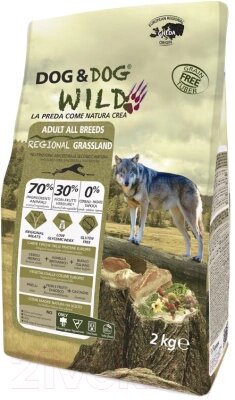 Сухой корм для собак Gheda Petfood Dog&Dog Wild Regional Grassland со свининой, ягненком и буйволом от компании Бесплатная доставка по Беларуси - фото 1