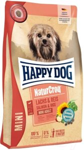 Сухой корм для собак Happy Dog NaturCroq Mini Lachs&Reis / 61212