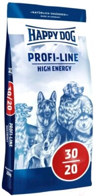 Сухой корм для собак Happy Dog Profi-Line High Energy 30/20 от компании Бесплатная доставка по Беларуси - фото 1