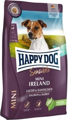 Сухой корм для собак Happy Dog Sensible Mini Ireland лосось кролик / 61222 от компании Бесплатная доставка по Беларуси - фото 1