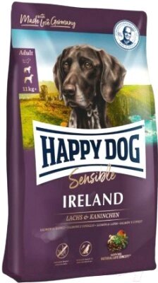 Сухой корм для собак Happy Dog Supreme Sensible Irland Lachs&Kaninchen от компании Бесплатная доставка по Беларуси - фото 1