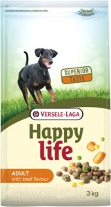 Сухой корм для собак Happy Life Для взрослых собак, говядина / 431103