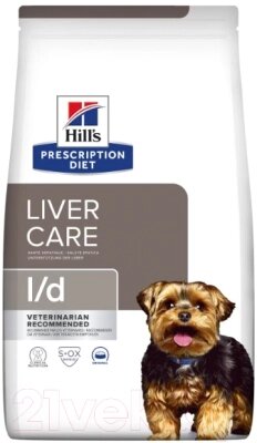 Сухой корм для собак Hill's Prescription Diet Liver Care l/d / 605842 от компании Бесплатная доставка по Беларуси - фото 1