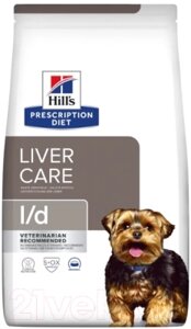 Сухой корм для собак Hill's Prescription Diet Liver Care l/d / 605842