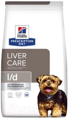 Сухой корм для собак Hill's Prescription Diet Liver Care l/d / 605901 от компании Бесплатная доставка по Беларуси - фото 1