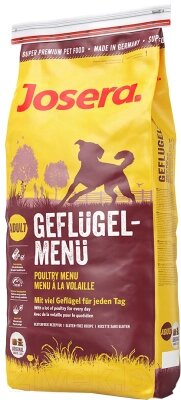 Сухой корм для собак Josera Poultry Menu Geflugel-Menu от компании Бесплатная доставка по Беларуси - фото 1