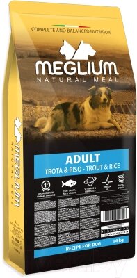 Сухой корм для собак Meglium Dog Adult Fish MS0414 от компании Бесплатная доставка по Беларуси - фото 1