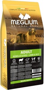 Сухой корм для собак Meglium Dog Adult Lamb MS1914