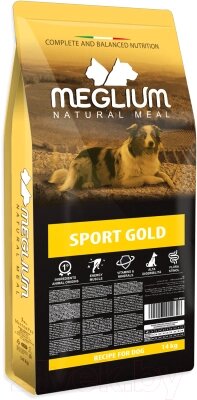 Сухой корм для собак Meglium Dog Adult Sport Gold MS2614 от компании Бесплатная доставка по Беларуси - фото 1