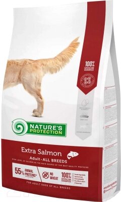 Сухой корм для собак Nature's Protection Extra Salmon Adult All Breeds / NPS45752 от компании Бесплатная доставка по Беларуси - фото 1