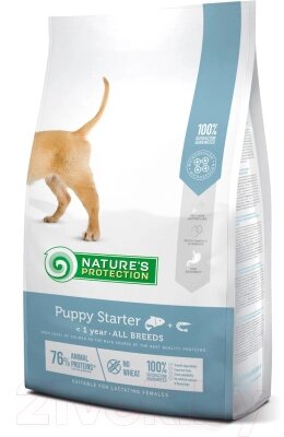 Сухой корм для собак Nature's Protection Puppy Starter Salmon With Krill / NPS45722 от компании Бесплатная доставка по Беларуси - фото 1