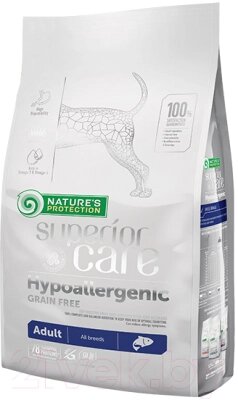 Сухой корм для собак Nature's Protection SC Hypoallergenic Grain Free Salmon от компании Бесплатная доставка по Беларуси - фото 1