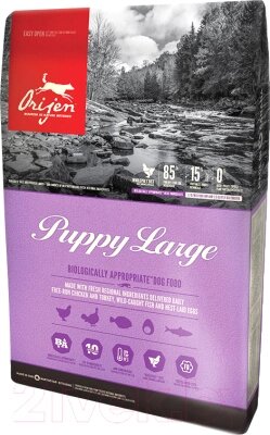 Сухой корм для собак Orijen Puppy Large от компании Бесплатная доставка по Беларуси - фото 1