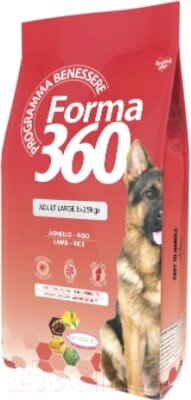 Сухой корм для собак Pet360 Forma 360 Dog Adult Large ягненок/рис / 104611 от компании Бесплатная доставка по Беларуси - фото 1