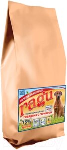 Сухой корм для собак Ragu Для взрослых собак средних и крупных пород говядина с гарниром
