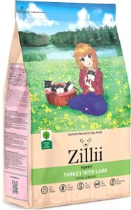 Сухой корм для собак Zillii Puppy индейка с ягненком / 5658003