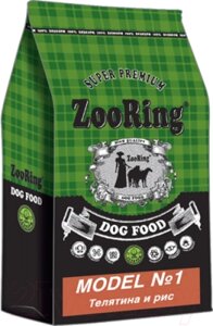 Сухой корм для собак ZooRing Model №1 Телятина и рис 424719