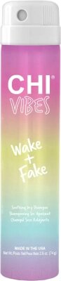 Сухой шампунь для волос CHI Vibes Wake+Fake Soothing Dry Shampoo от компании Бесплатная доставка по Беларуси - фото 1