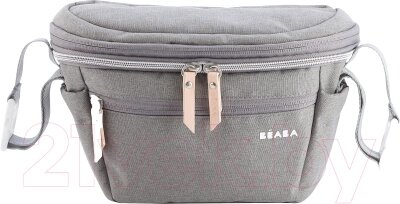 Сумка для коляски Beaba Sac Biarritz Heather Grey 940265 от компании Бесплатная доставка по Беларуси - фото 1