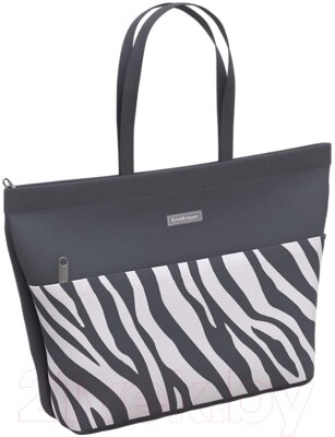 Сумка Erich Krause 17L Light Grey Zebra / 60385 от компании Бесплатная доставка по Беларуси - фото 1