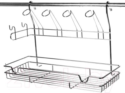 Сушилка для посуды на рейлинг Pomi d'Oro Railing / P280051 от компании Бесплатная доставка по Беларуси - фото 1