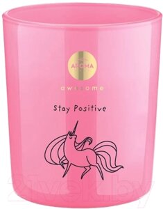 Свеча Aroma Home Stay Positive Candle Ароматическая