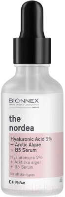 Сыворотка для лица Bionnex The Nordea Гиалуроновая кислота 2% + Арктические водоросли + B5 от компании Бесплатная доставка по Беларуси - фото 1