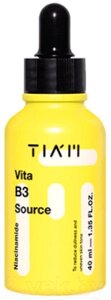 Сыворотка для лица TIAM Vita B3 Source Для выравнивания тона с ниацинамидом