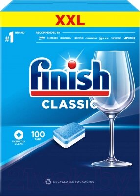 Таблетки для посудомоечных машин Finish Classic от компании Бесплатная доставка по Беларуси - фото 1