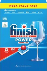 Таблетки для посудомоечных машин Finish PowerBall Power Essential