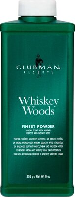 Тальк после бритья Clubman Whiskey Woods Powder универсальный от компании Бесплатная доставка по Беларуси - фото 1