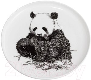 Тарелка столовая обеденная Maxwell & Williams Marini Ferlazzo. Большая панда DX0528