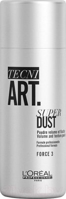 Текстурирующая пудра для волос L'Oreal Professionnel Tecni. Art Super Dust минеральная от компании Бесплатная доставка по Беларуси - фото 1