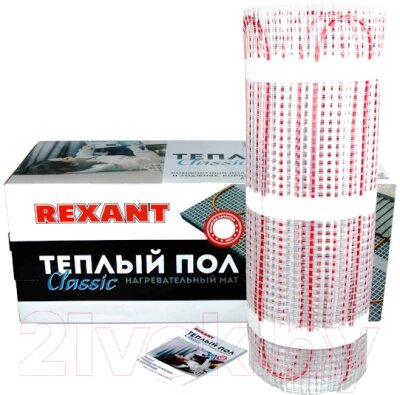 Теплый пол электрический Rexant Classic RNX-4.0-600 / 51-0508-2 от компании Бесплатная доставка по Беларуси - фото 1