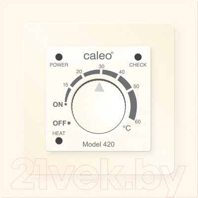 Терморегулятор для теплого пола Caleo 420 с адаптерами от компании Бесплатная доставка по Беларуси - фото 1