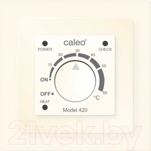 Терморегулятор для теплого пола Caleo 420 с адаптерами