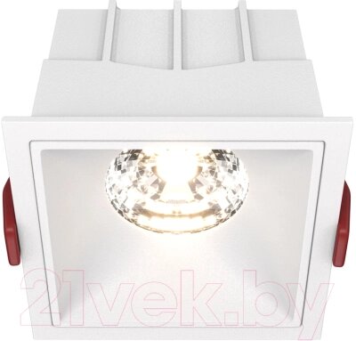 Точечный светильник Maytoni Alfa LED DL043-01-15W3K-SQ-W от компании Бесплатная доставка по Беларуси - фото 1