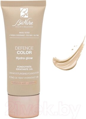 Тональный крем BioNike Defence Color Hydra Glow 24h Moisturising Foundation тон 101 от компании Бесплатная доставка по Беларуси - фото 1