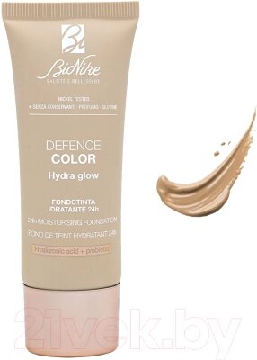 Тональный крем BioNike Defence Color Hydra Glow 24h Moisturising Foundation тон 104 от компании Бесплатная доставка по Беларуси - фото 1